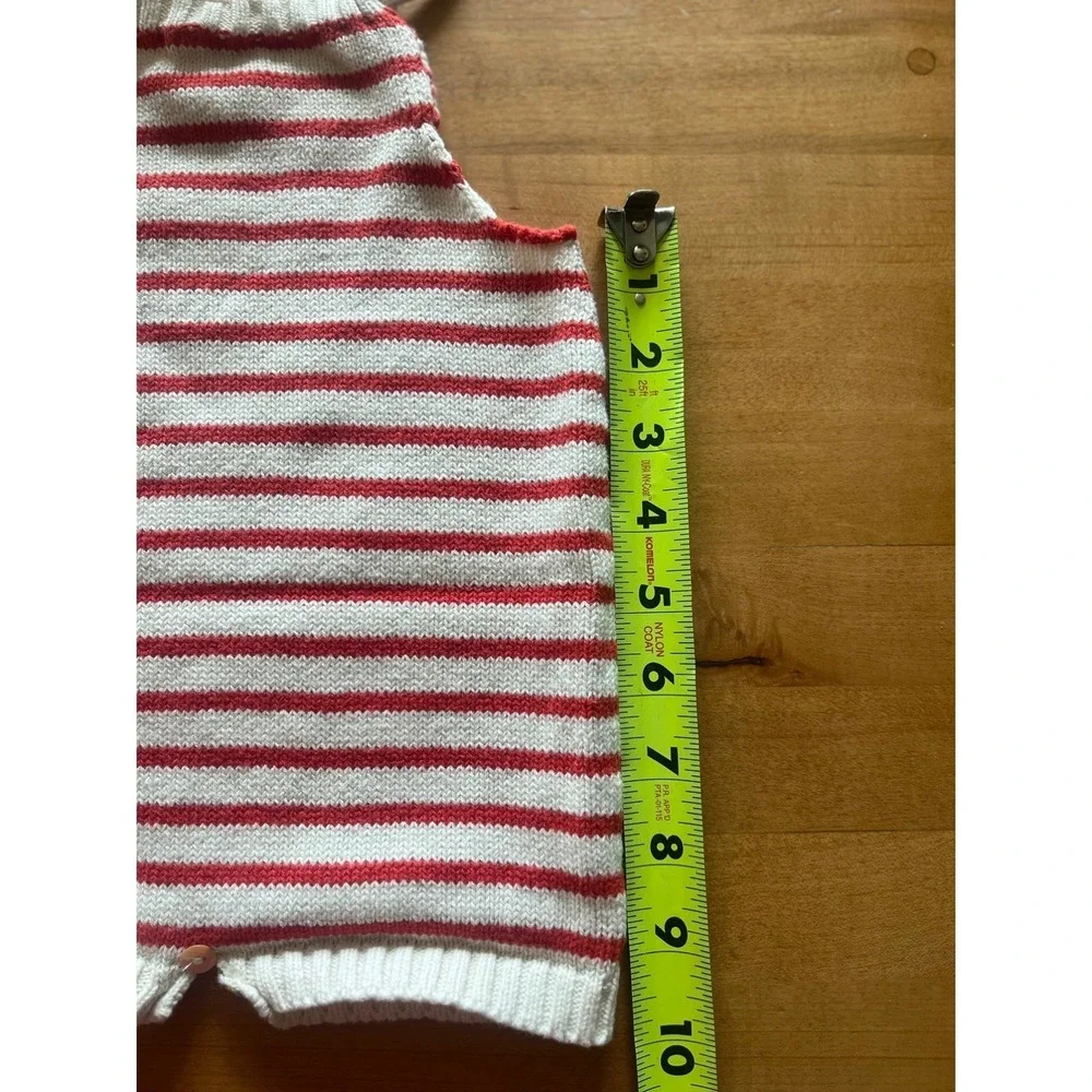 Oeuf Baby Knit Cotton Romper Unisex‎ 12 M Wild at Heart